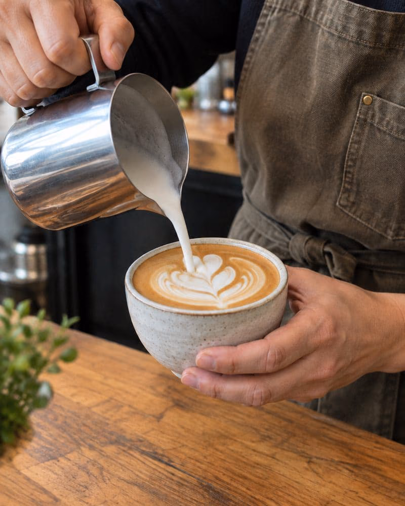 Work: Maya Chen, Counter pour still for Loopday Coffee