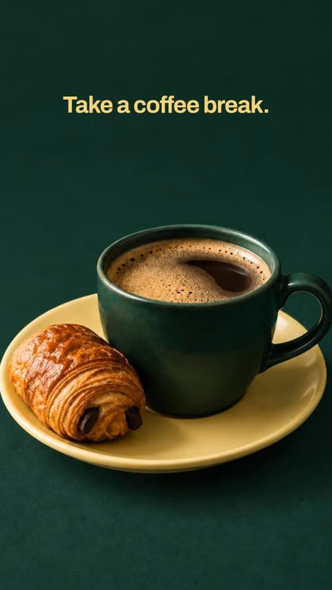Story creative, Loopday Coffee: Take a coffee break.